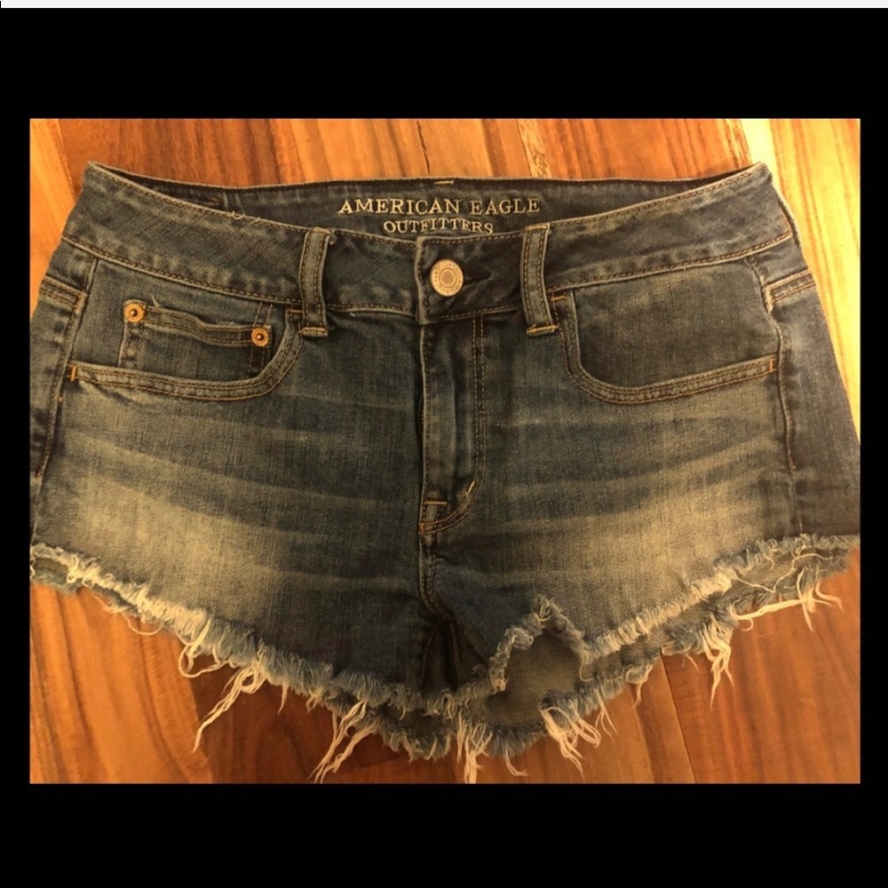 AE jean shorts